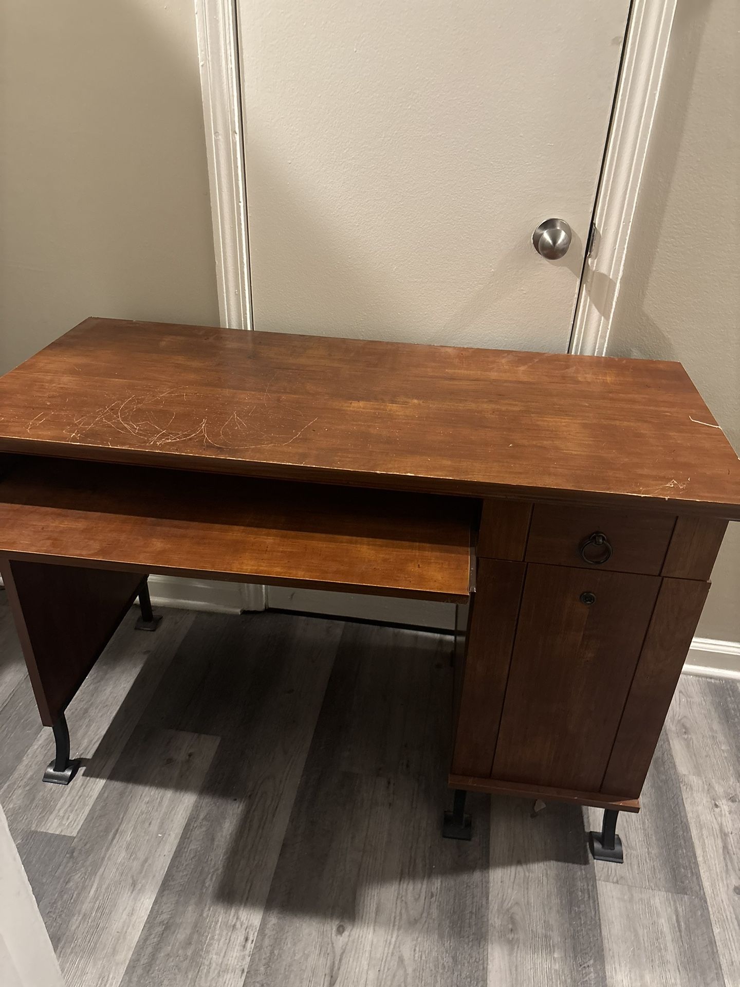 Wood Computer Desk
