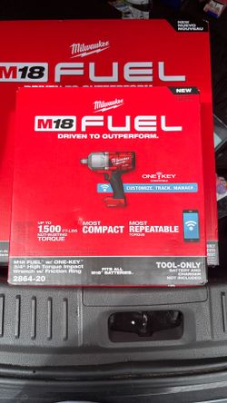 Milwaukee M18 fuel 3/4” high torque impact wrench brand new