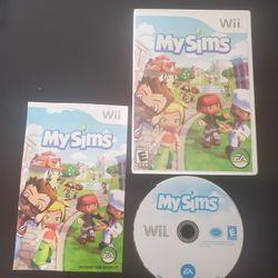 My Sims video game for Nintendo wii CIB