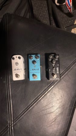 Guitar pedals