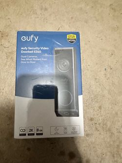 Eufy Security Video Doorbell E340