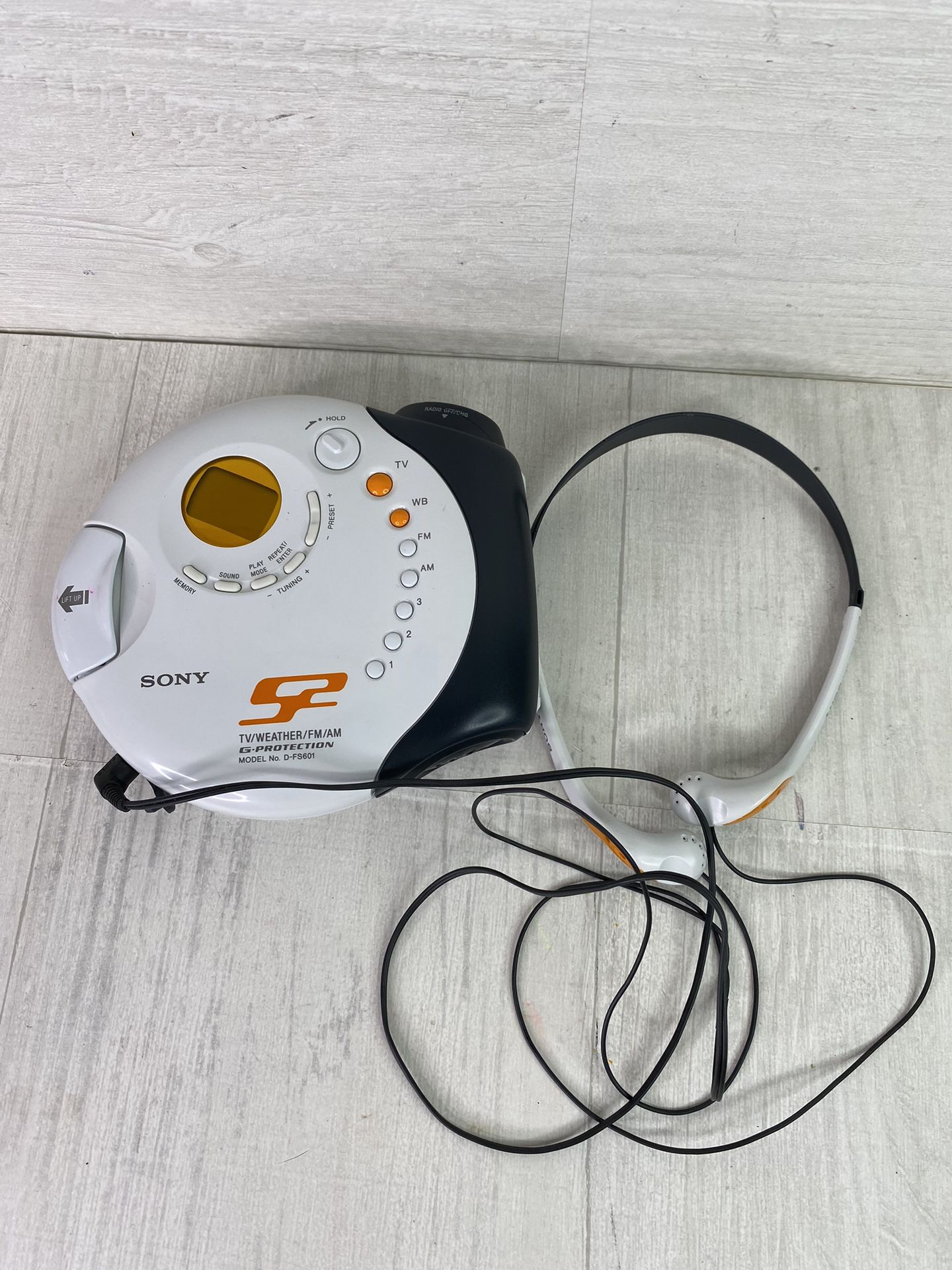 Sony Walkman Sports S2 D SJ301 Portable CD Player