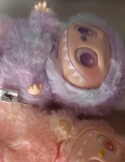 Fuggler Purple Fuzzy Monster Plush Toy