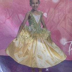Disney Kids Prestige Costume - Tiana - NEW WITH TAGS