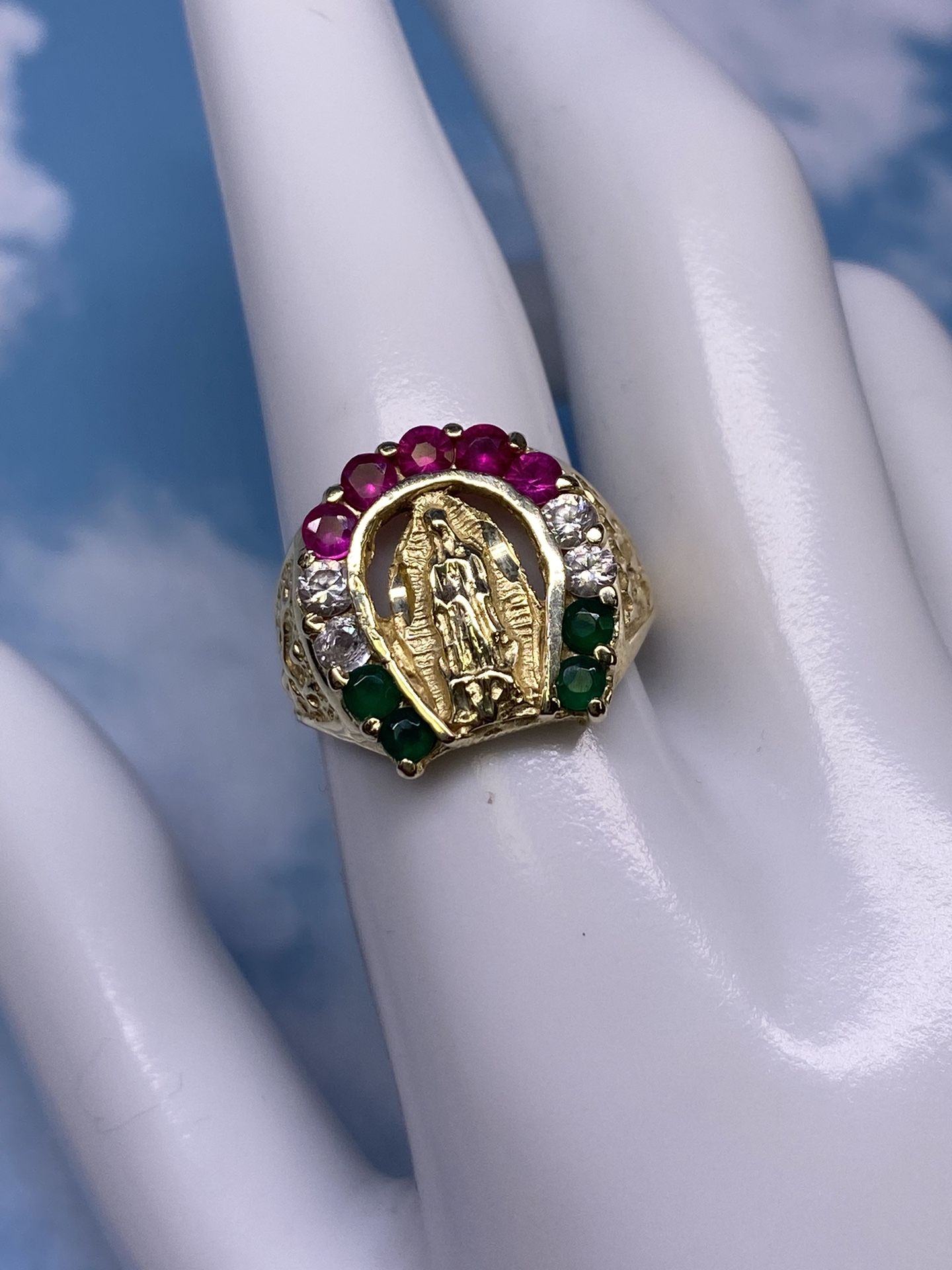 14k Horseshoe Ring