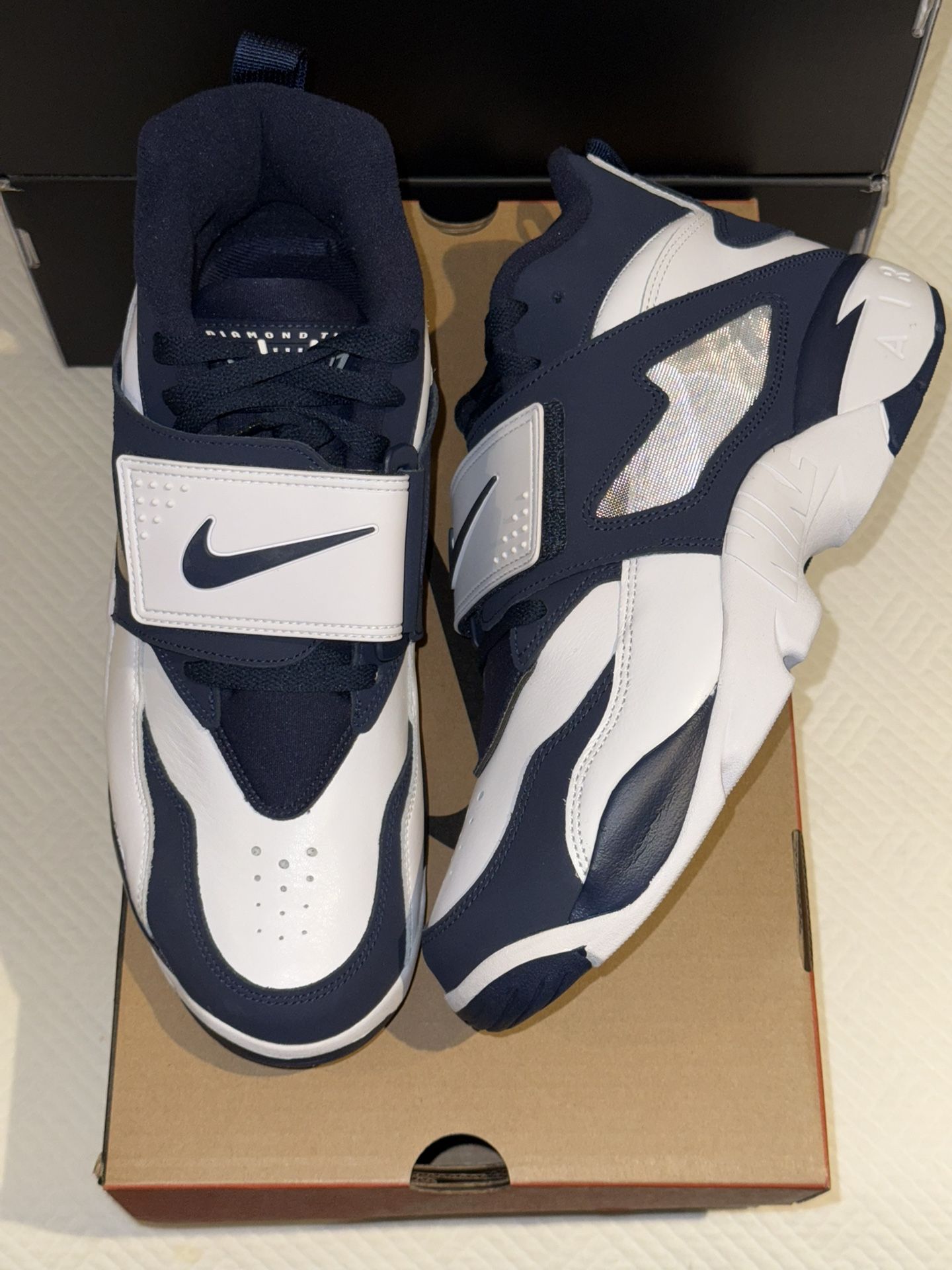 Nike Air Diamond Turf - “Cowboys” - Size 12.5M - FZ8224-101 - 2025