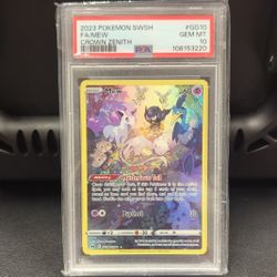 2023 Pokémon Mew Crown Zenith Sir Psa10