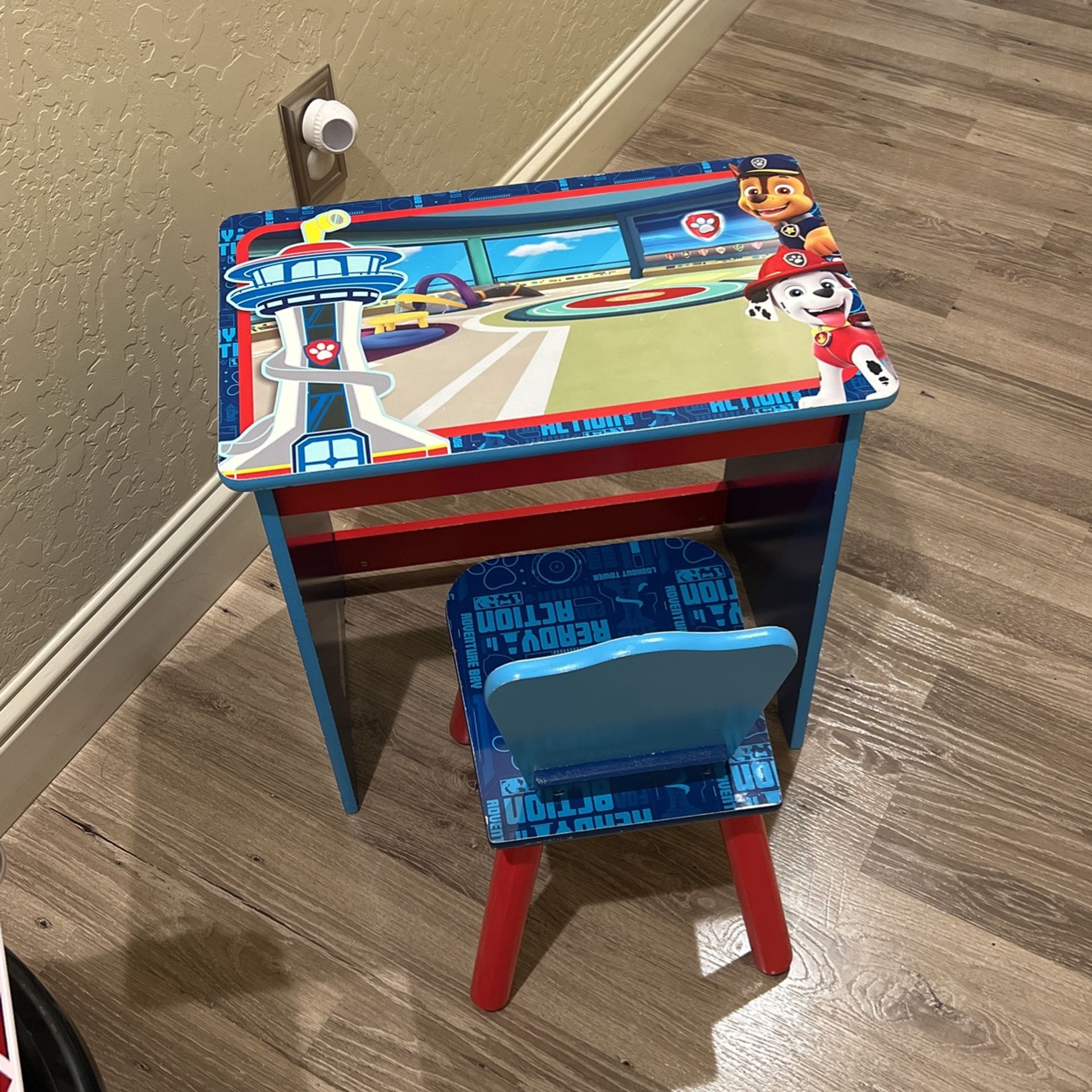 Paw Patrol Desk And Chair