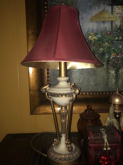 Vintage accent lamp