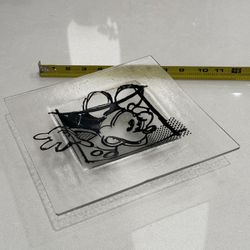 mickey mouse sketch dish