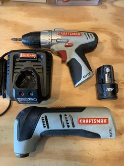 Craftsman Hammer drill/Multitool 12v kit