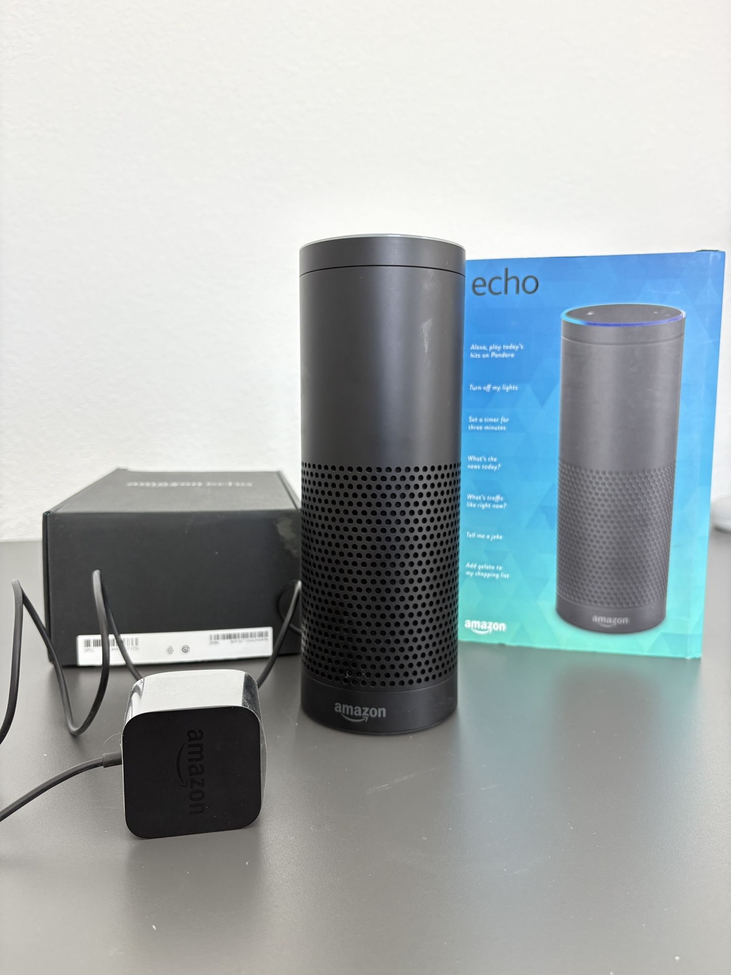 Amazon Echo 1st Generation Smart Speaker with Alexa
