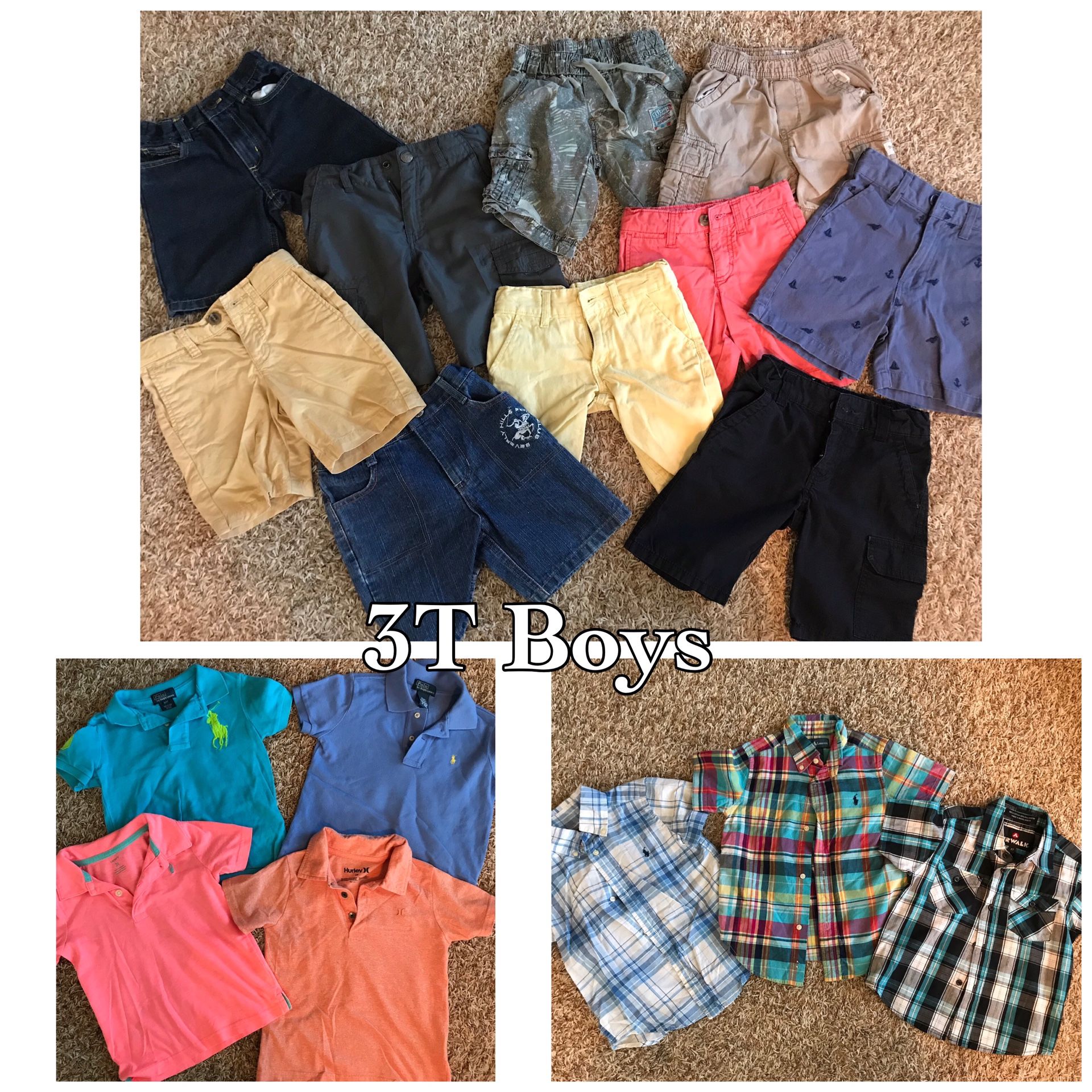 Boys 3T lot