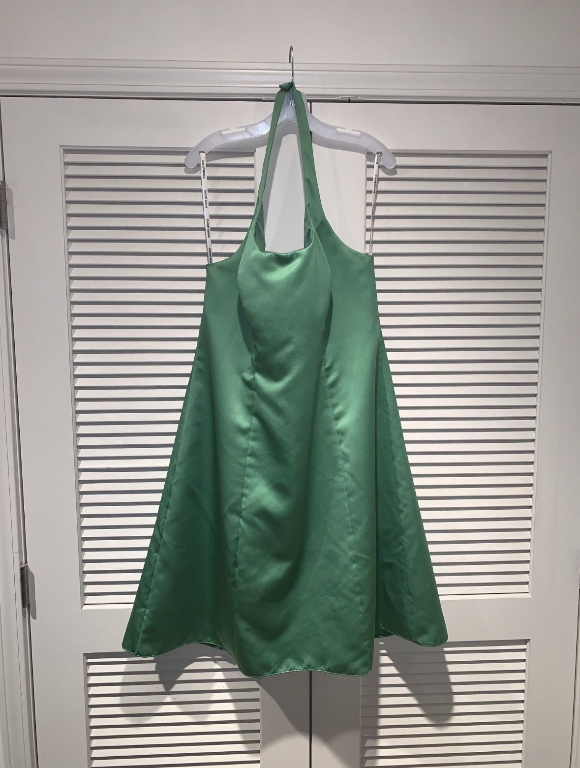 David’s Bridal Green Dress