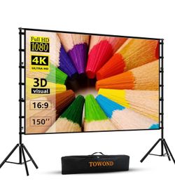 150” Indoor/Outdoor Projector Screen