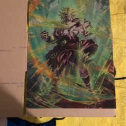 Dragón Ball Z 3d Holographic Poster