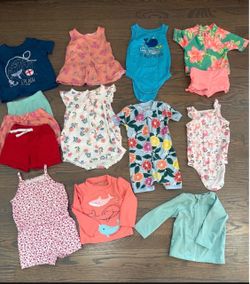 12 Month Baby Girl Summer Clothing