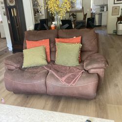 Brown Couches