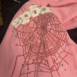 Pink Spider Hoodie
