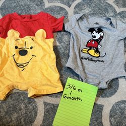 Never Worn Like New Baby Clothes 3 - 12 Months