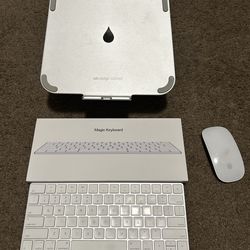 MacBook accessories.