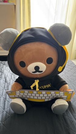 Rilakkuma Gamer Plush with Keyboard