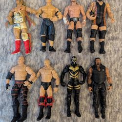 WWE Wrestling Figures Used 