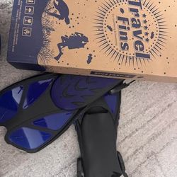 Travel Fins Snorkeling Swimming