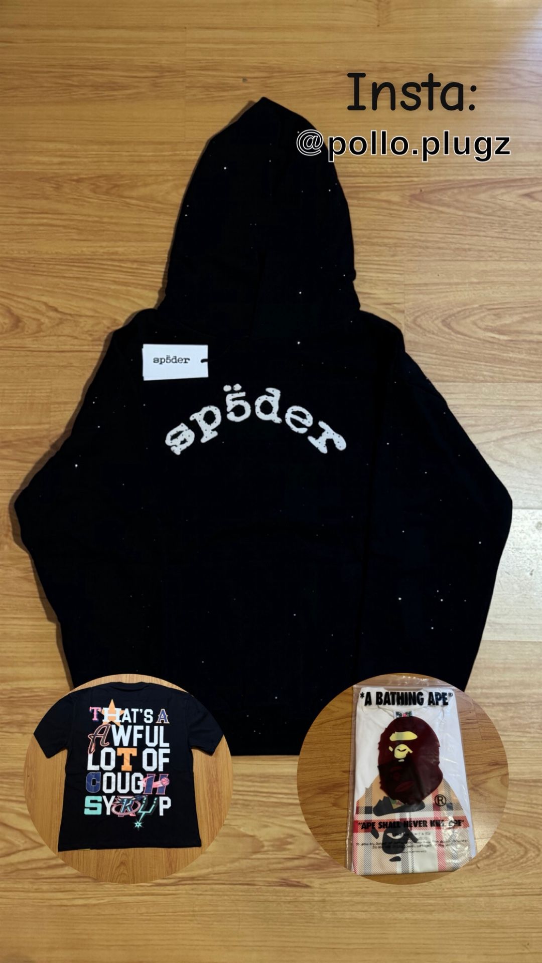 Best Offer - ALOCS, BAPE, SP5DER