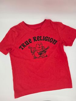 Four 3T True Religion T-shirts