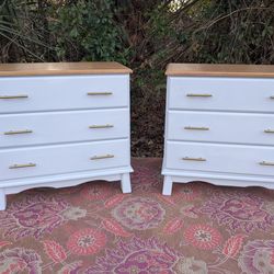 Stunning Matching Pair of MCM Dressers by Westwood