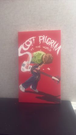 Scott Pilgrim Canvas poster.