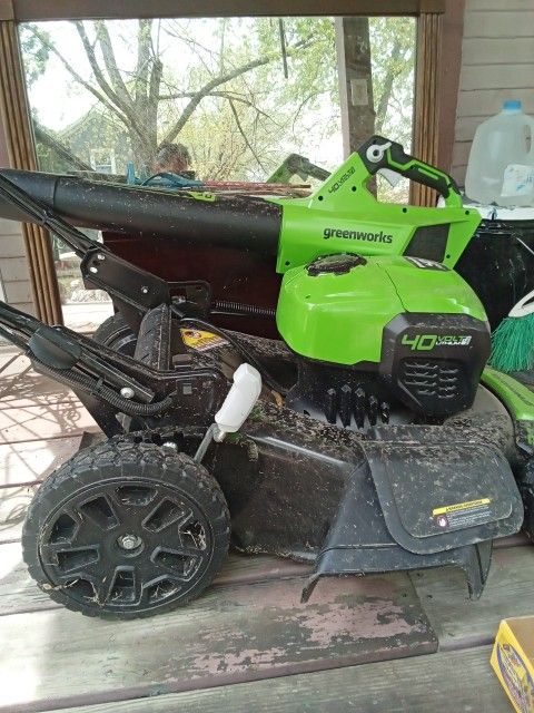Lawn Mower And Weed Blower