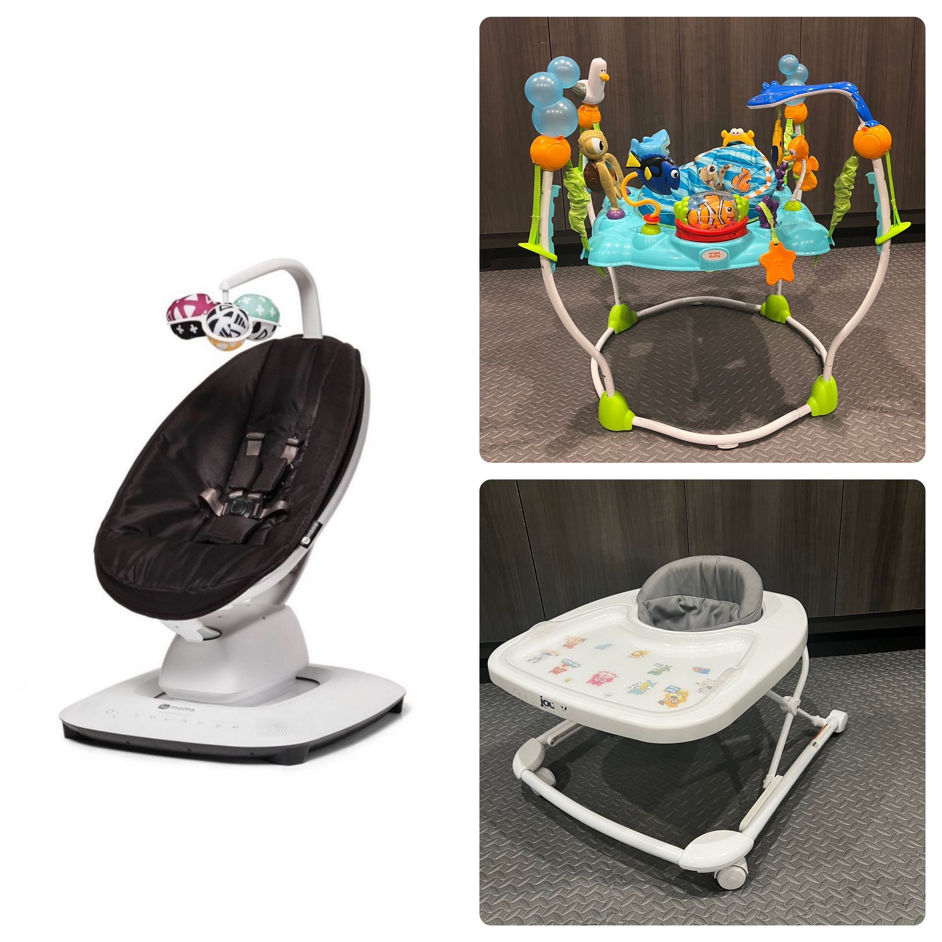 Baby Gear Bundle- Swing, Jumper And A Walker, Baby Boy Or Girl