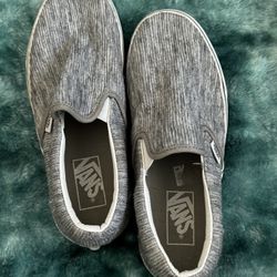 Grey Corduroy Vans