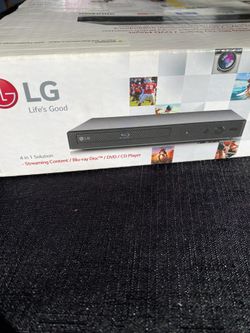 LG Blu-ray Disc/DVD/CD Player 