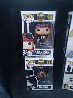 Funko Pops Guns&Roses