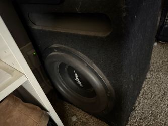 12in Skar Audio Subwoofer in Ported Enclosure