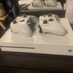 Xbox One S w/Two Controllers