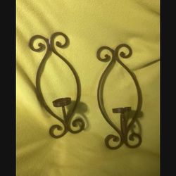 Metal Sconces From India 