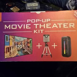POP UP MOVIE THEATER!!!!