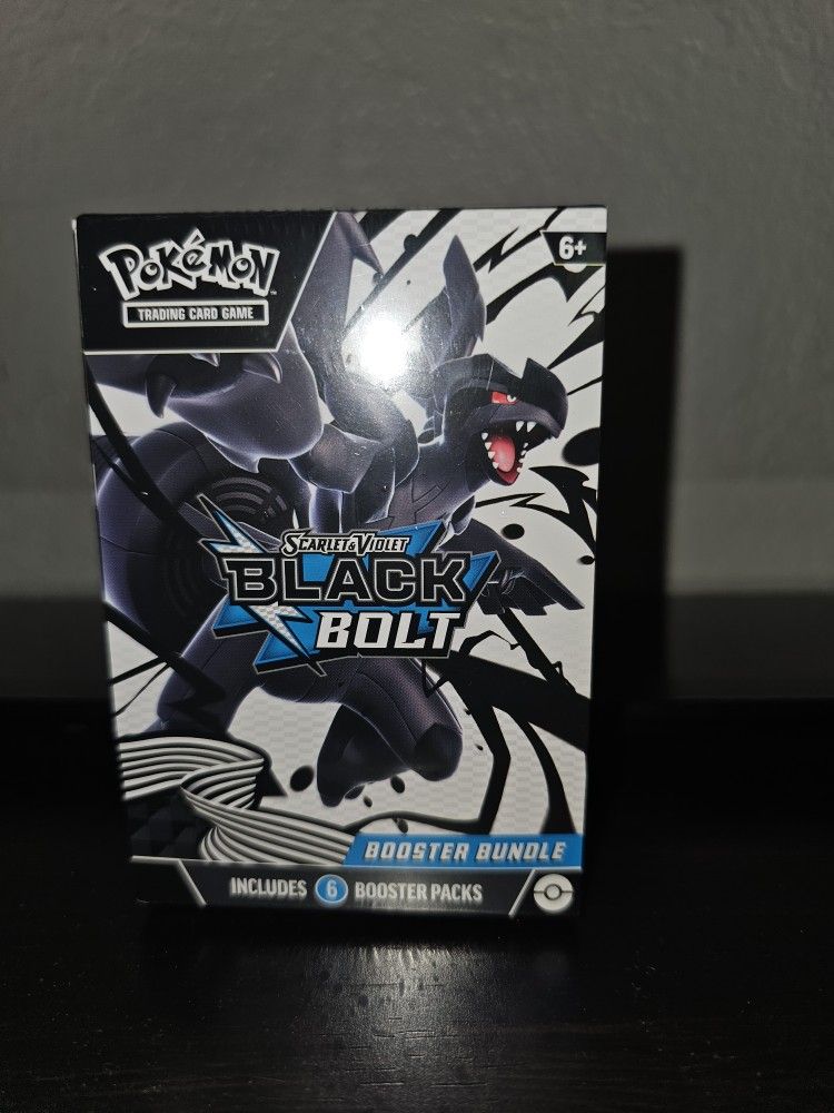 Pokemon Black Bolt Booster Bundle