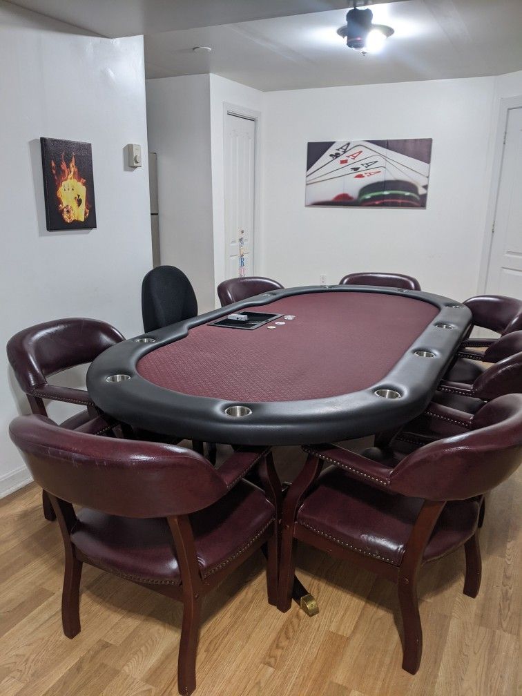 Refurbished Poker Tables & Custom Made
