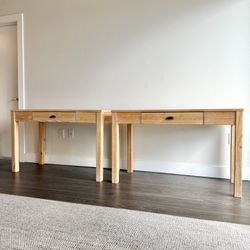 2 Solid Wood Desks