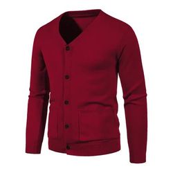 Men's V-Neck Cardigan 