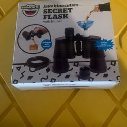 Fake Binoculars Secret Flask For Liquor 