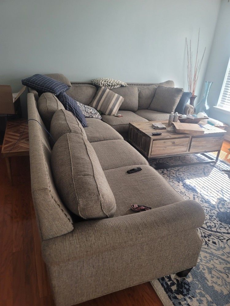 Sofa and Love seat.