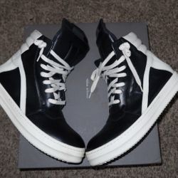 Rick Owens Geobasket Sneakers