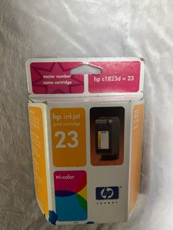 Hp Inkjet print cartridge 23 . Tricolor . Hp c1823d=23
