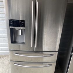 Samsung Stainless Steel Refrigerator And Freezer